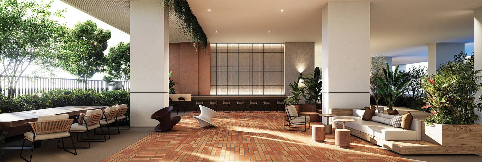 Artist impression of Celebrity Kitchen at ARRA Residences